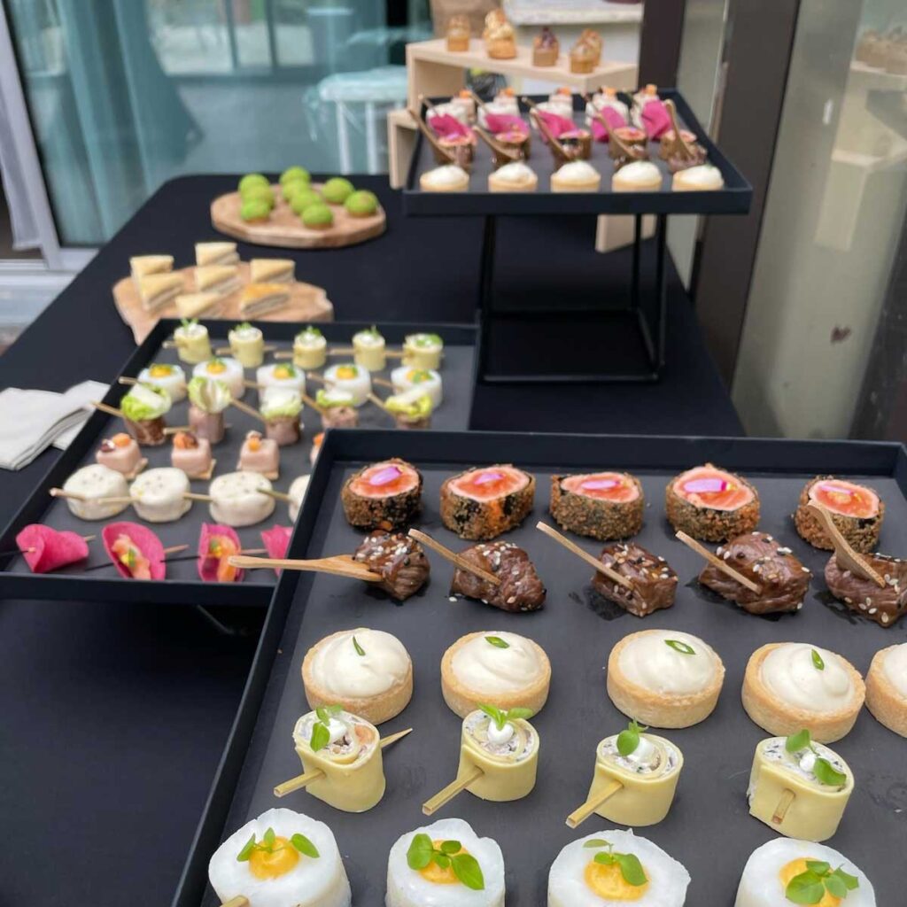 Mignardises offertes par Fintevent